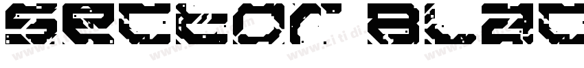 Sector Black Regular字体转换